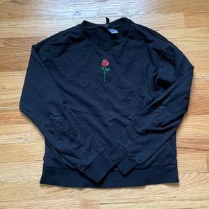 embroidered long sleeve